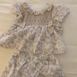 Eliza James Kids by Cecil & Lou Floral Diaper Set - 18M